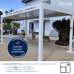 nouveauté carport grandes dimensions